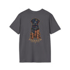 Labrador Retriever -Face of Freedom T-Shirt | Back Print