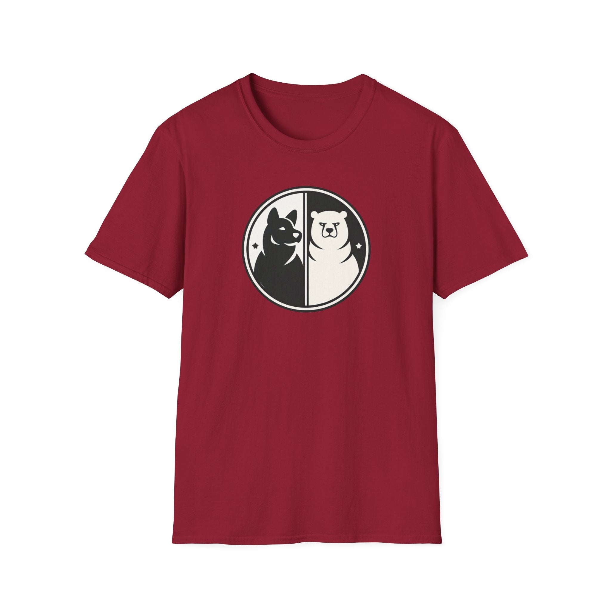 B/W Bear Dog T-Shirt