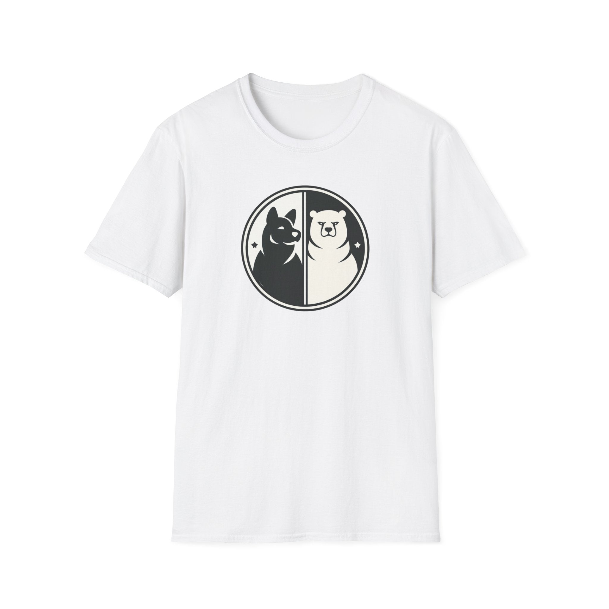 B/W Bear Dog T-Shirt