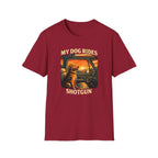 My Dog Rides Shotgun T-Shirt
