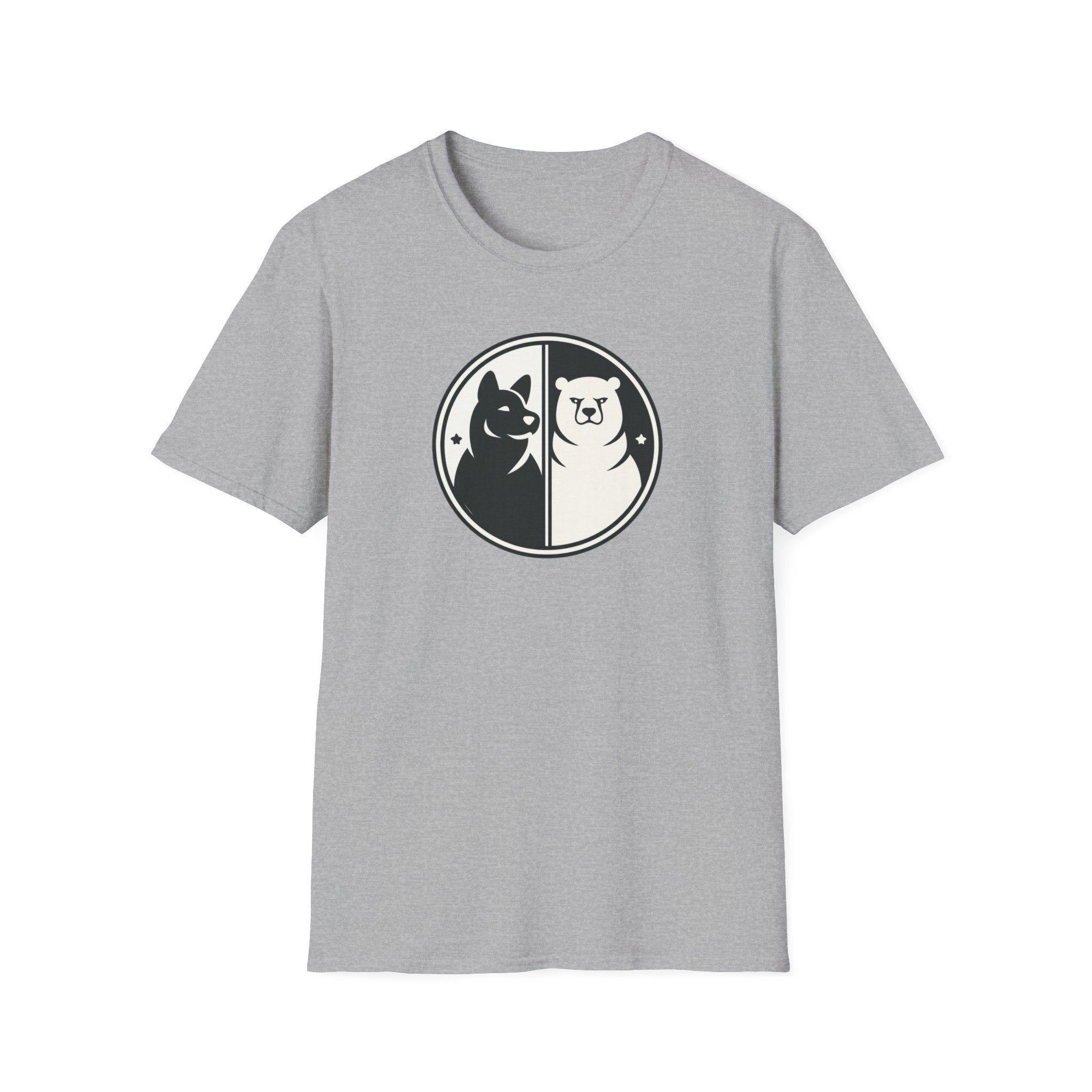B/W Bear Dog T-Shirt