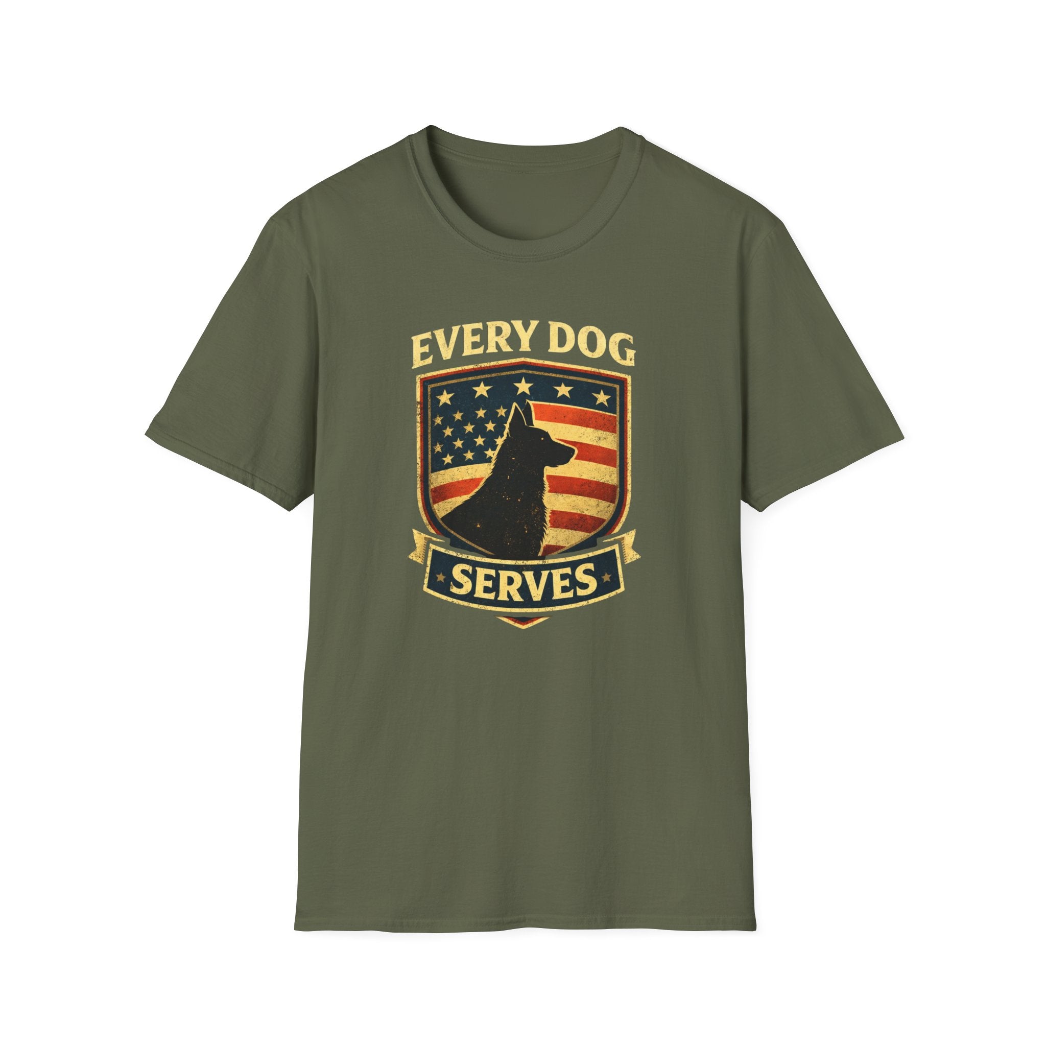 Service Crew-Every Dog Serves T-Shirt