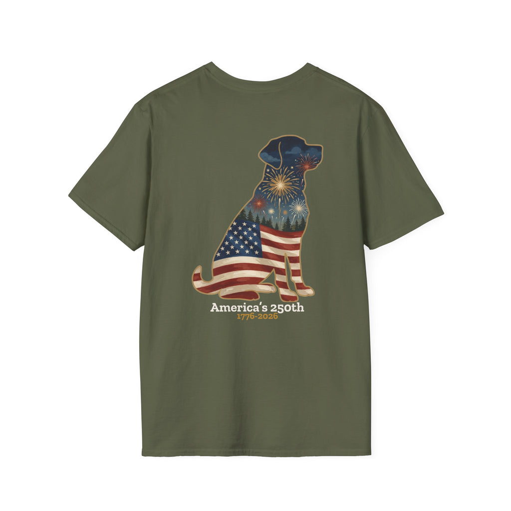 Labrador Retriever - America's 250th | Back Print