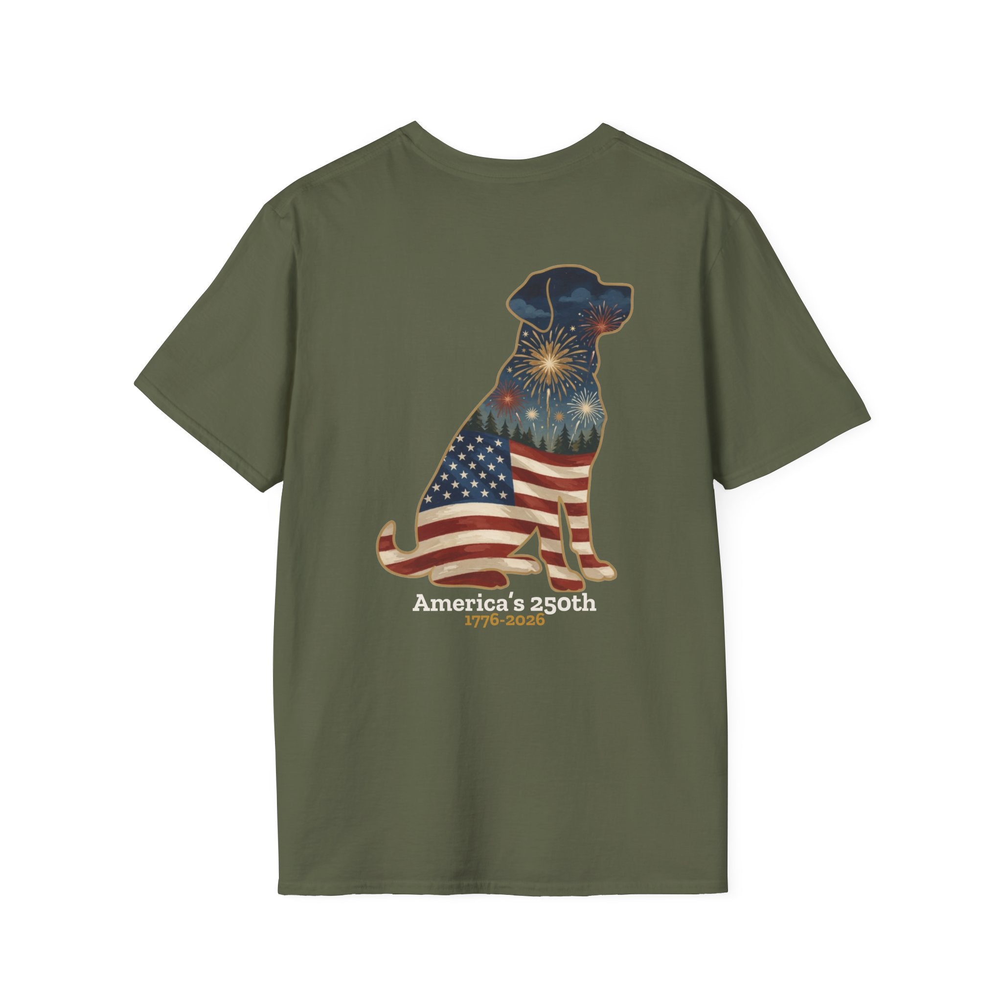 Labrador Retriever - America's 250th | Back Print