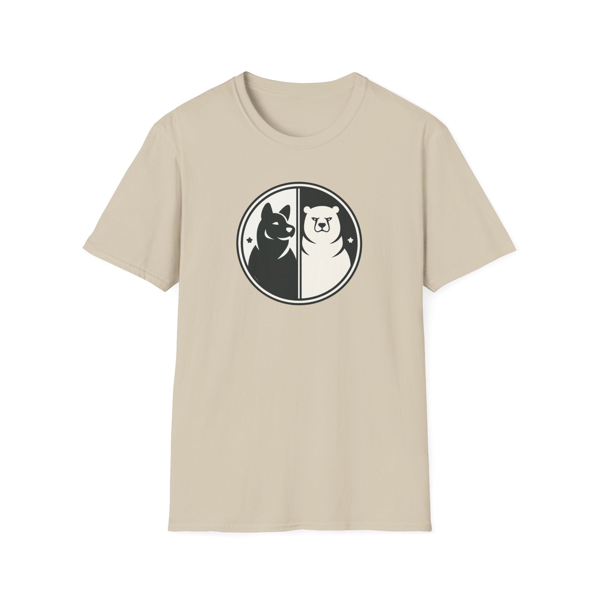B/W Bear Dog T-Shirt