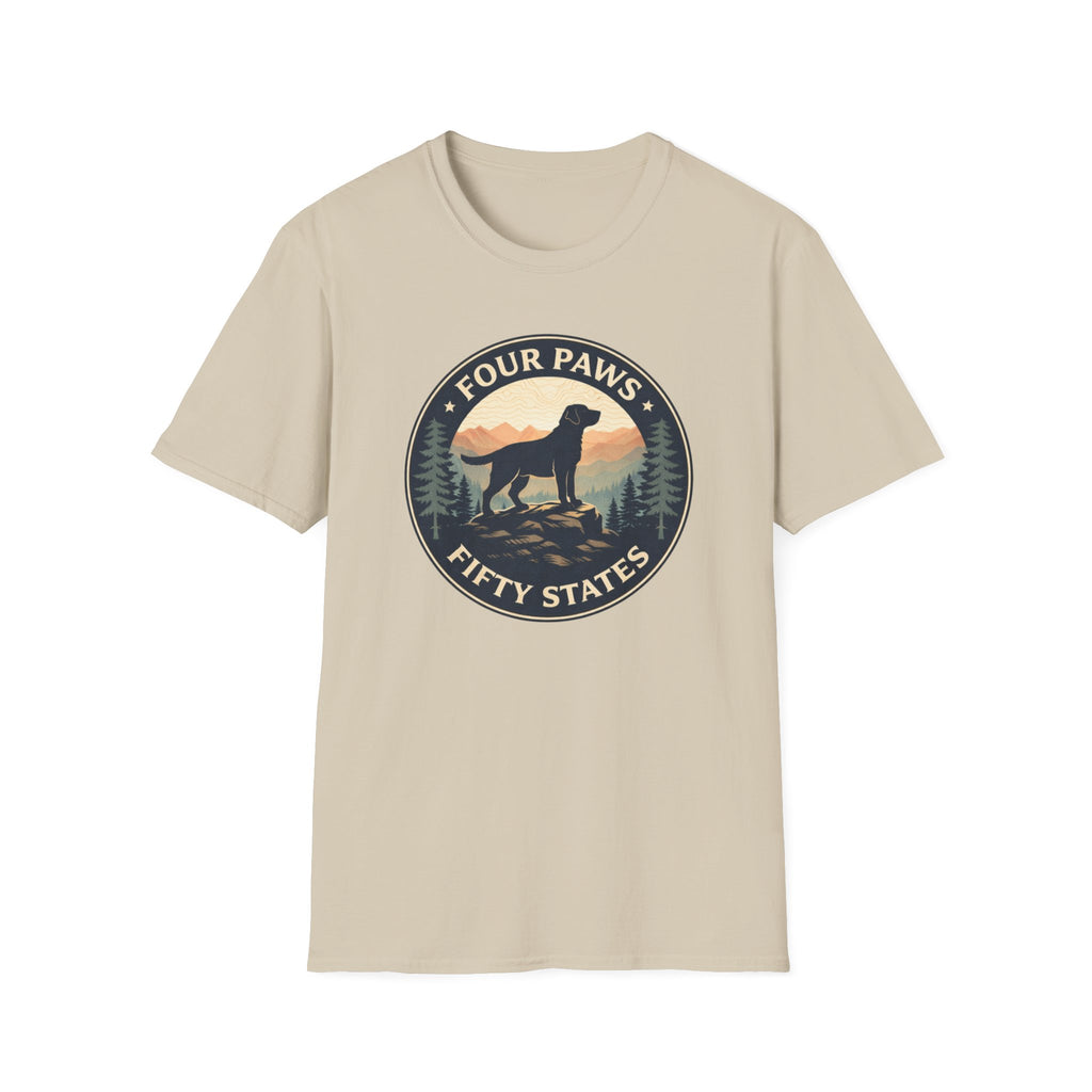 Four Paws Fifty States T-Shirt
