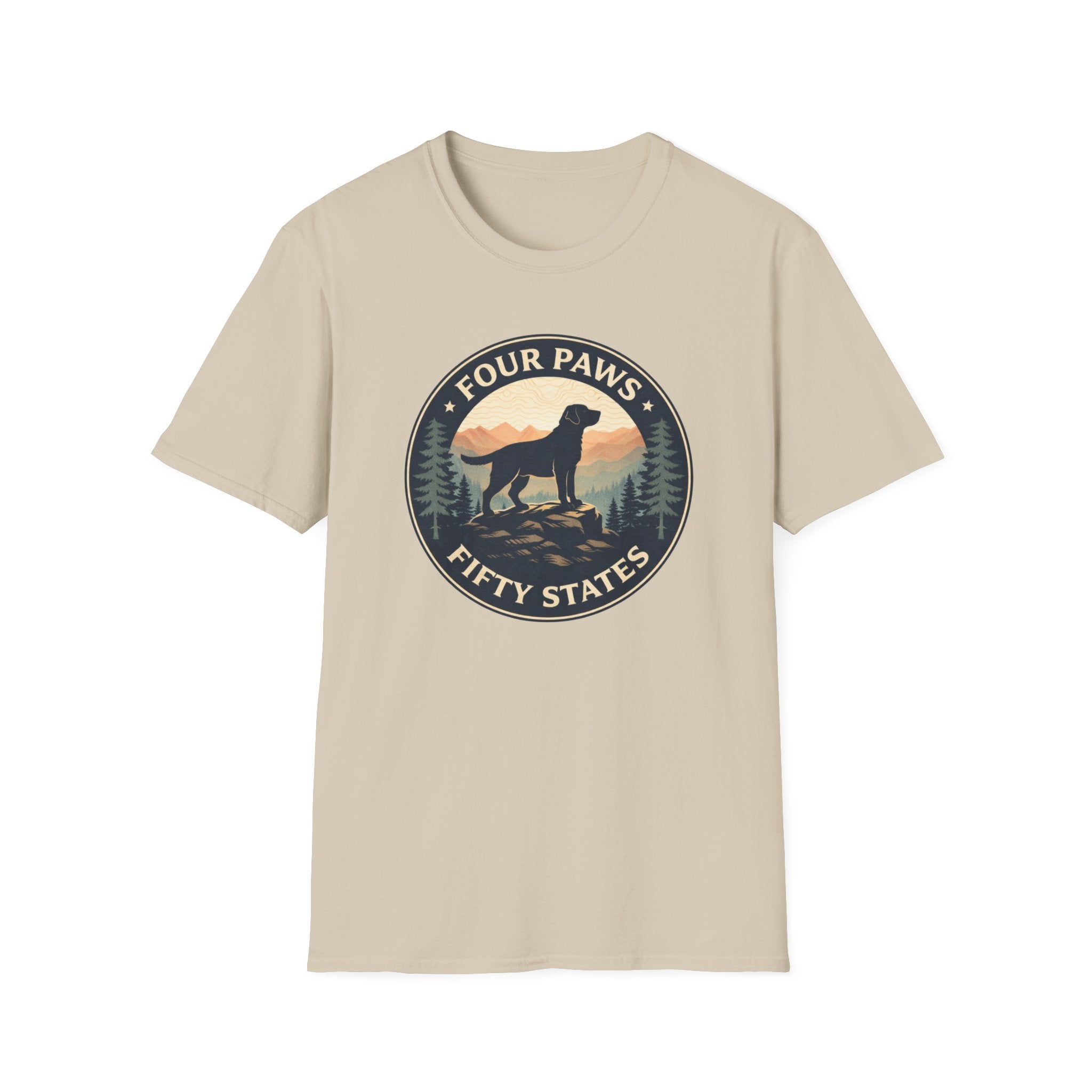Four Paws Fifty States T-Shirt