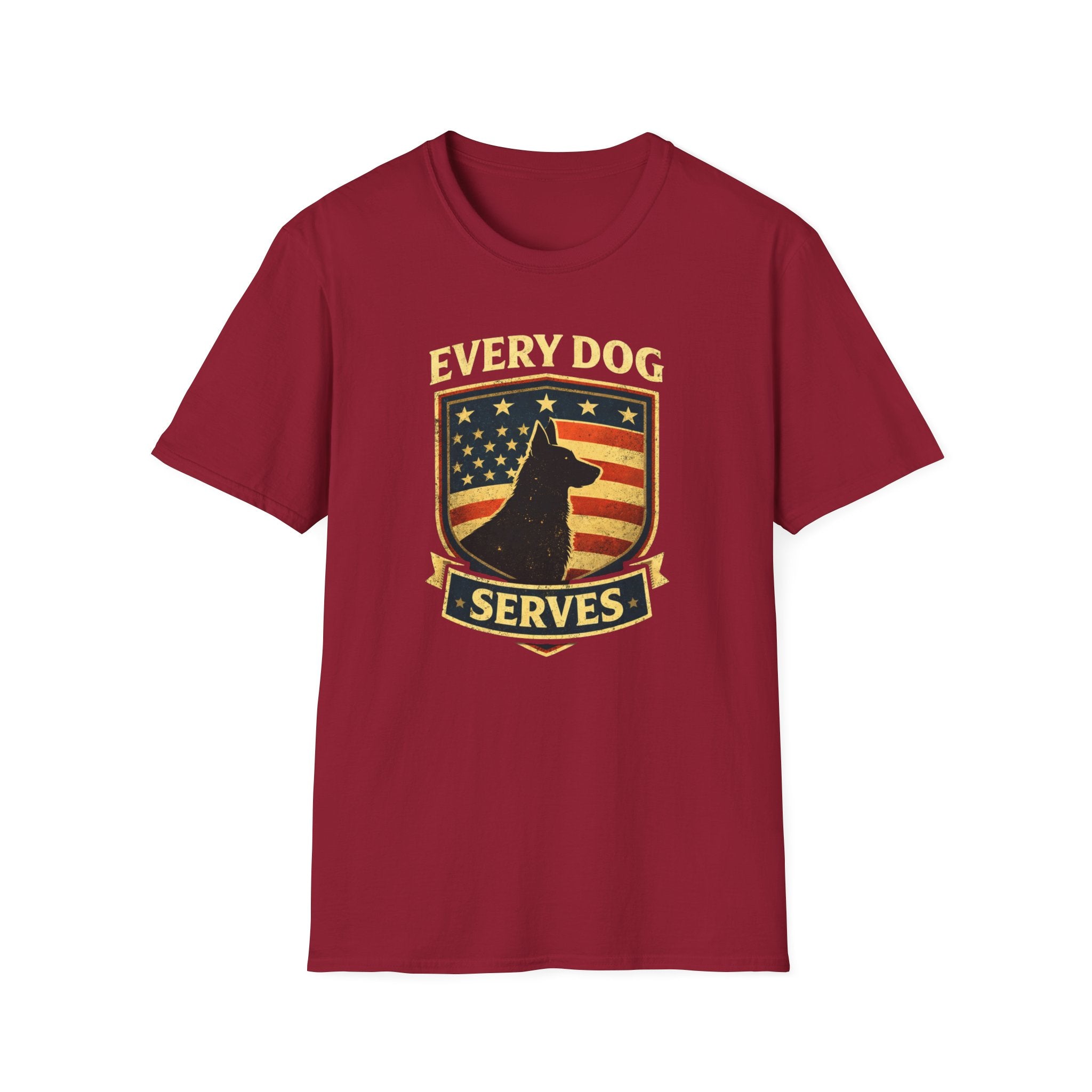 Service Crew-Every Dog Serves T-Shirt