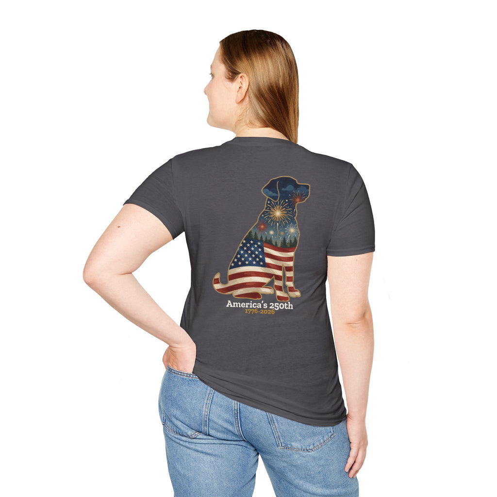 Labrador Retriever - America's 250th | Back Print