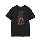 Labrador Retriever -Face of Freedom T-Shirt | Back Print