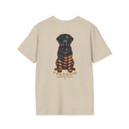Labrador Retriever -Face of Freedom T-Shirt | Back Print