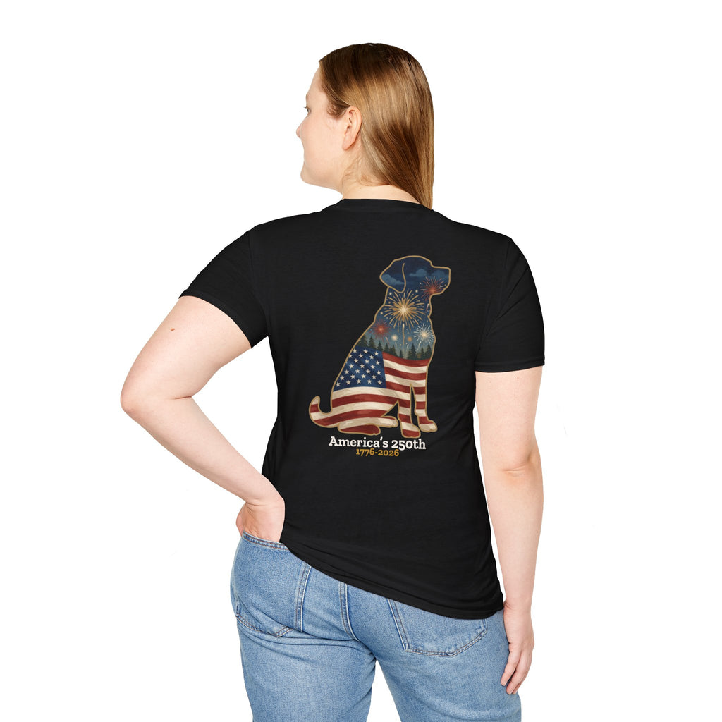 Labrador Retriever - America's 250th | Back Print