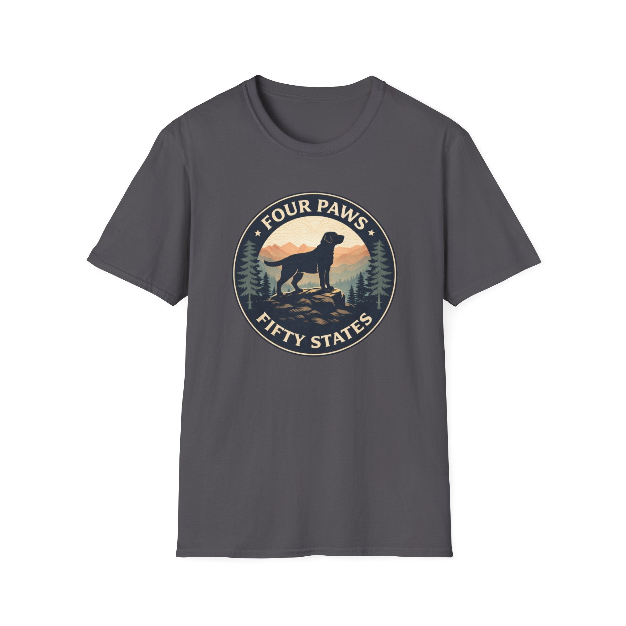 Four Paws Fifty States T-Shirt