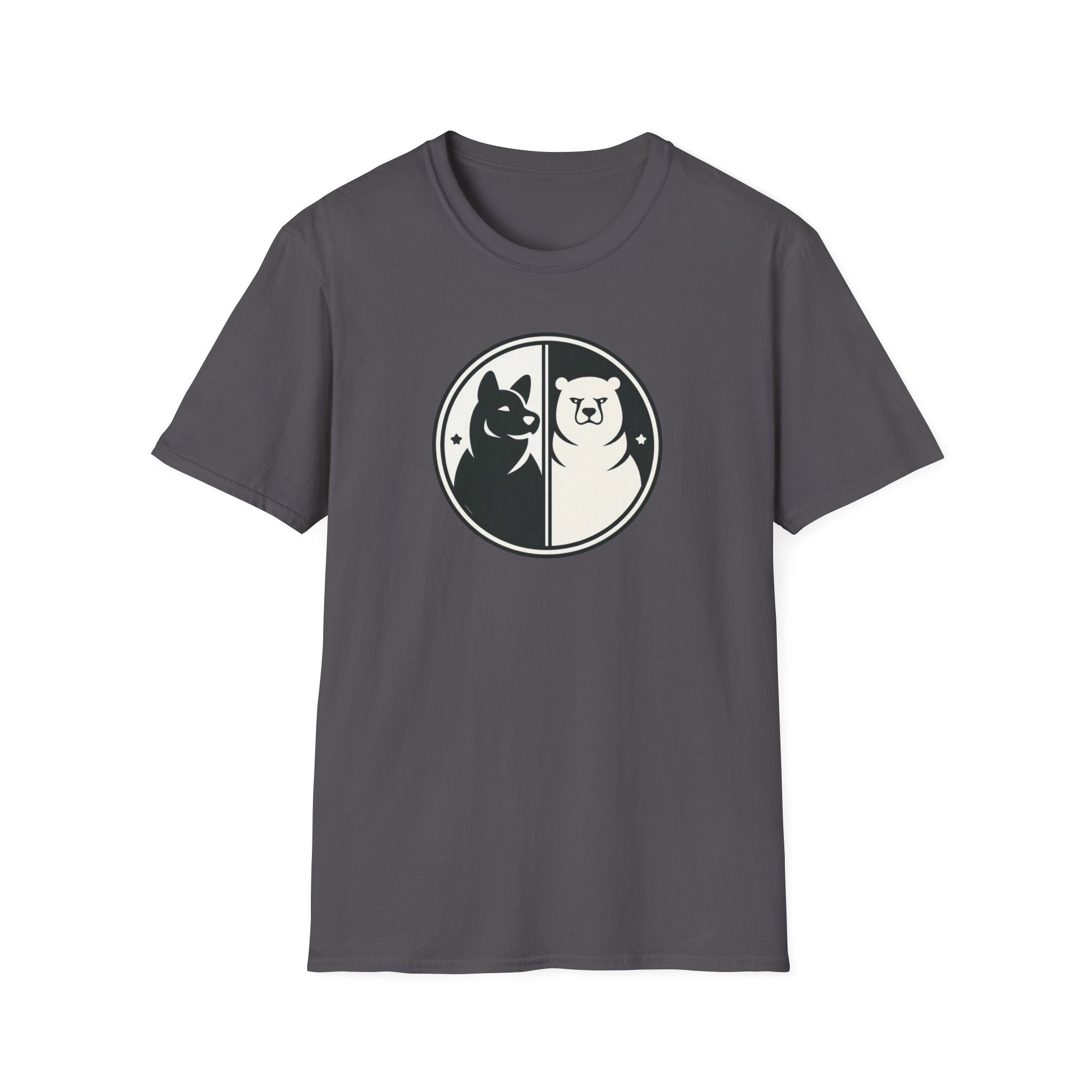 B/W Bear Dog T-Shirt