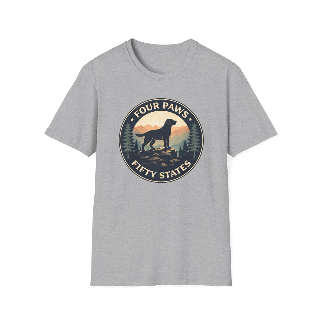 Four Paws Fifty States T-Shirt