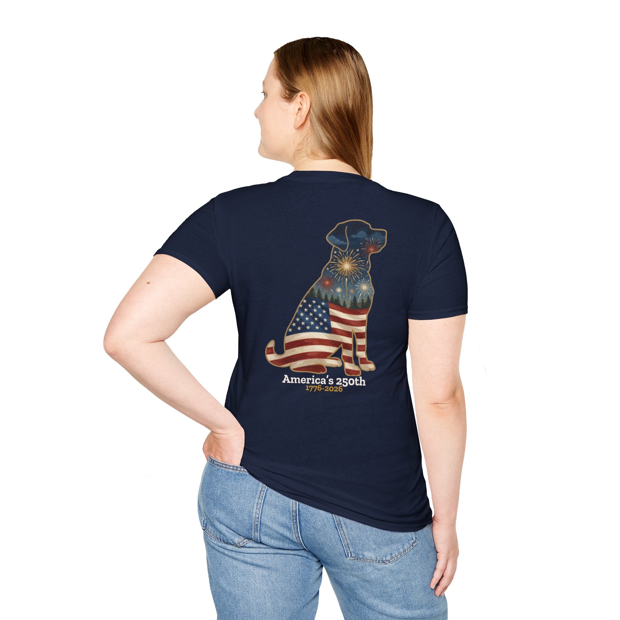 Labrador Retriever - America's 250th | Back Print