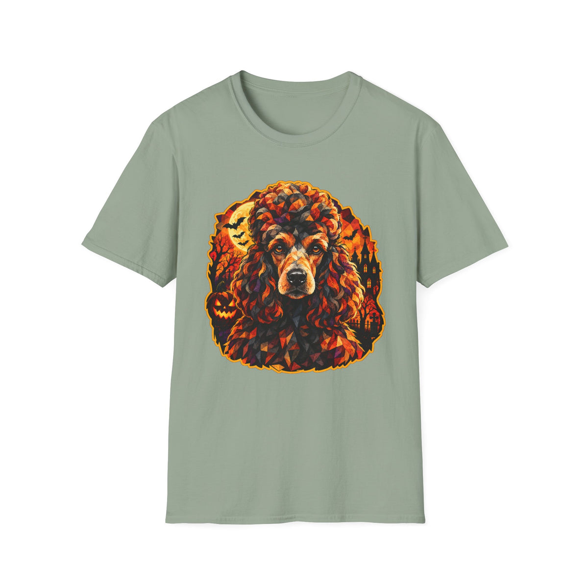 Poodle-Haunted Mosaic T-Shirt