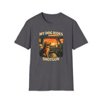 My Dog Rides Shotgun T-Shirt