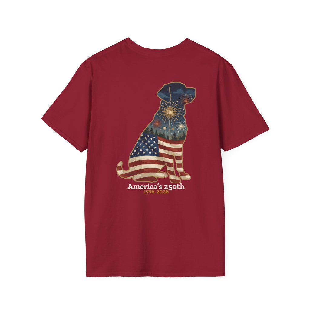 Labrador Retriever - America's 250th | Back Print