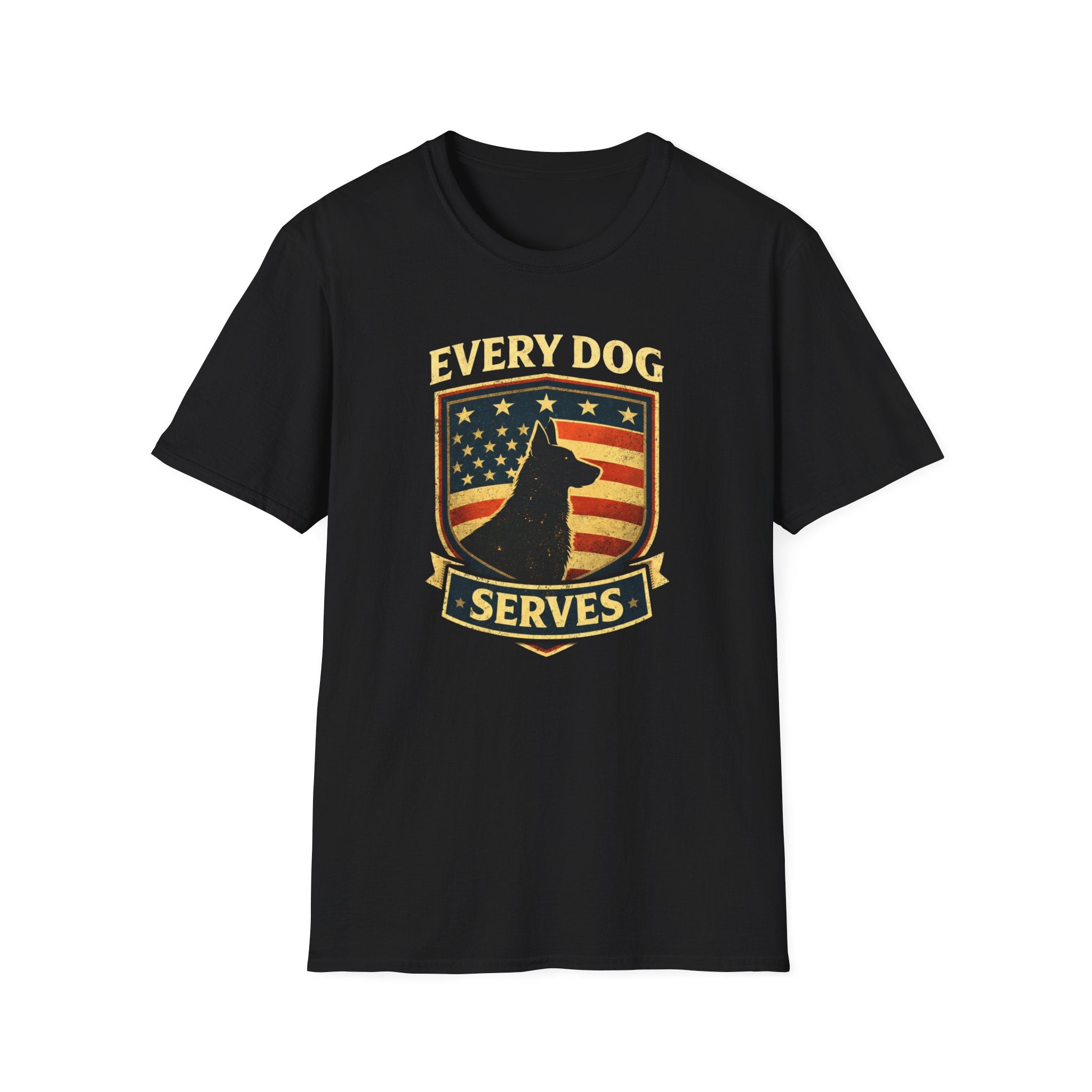 Service Crew-Every Dog Serves T-Shirt