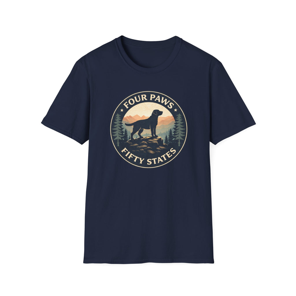 Four Paws Fifty States T-Shirt