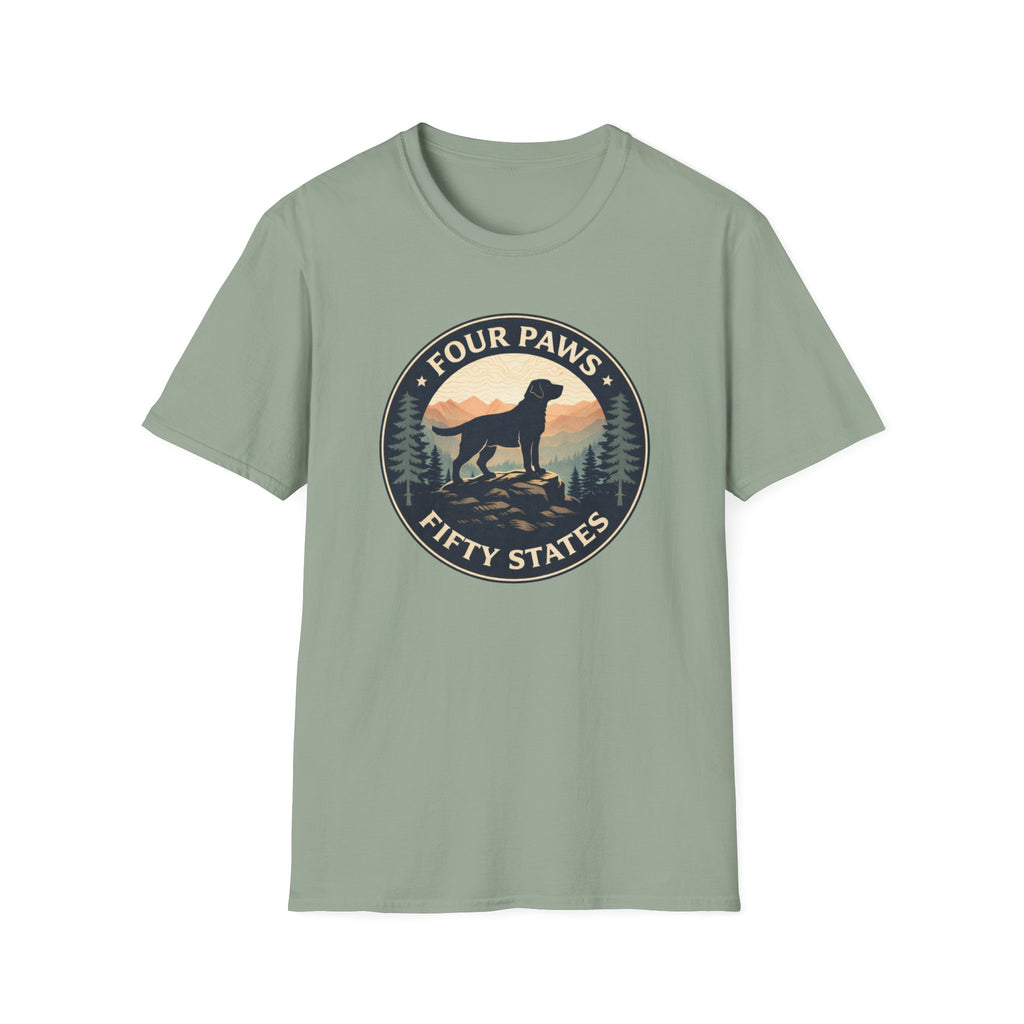 Four Paws Fifty States T-Shirt