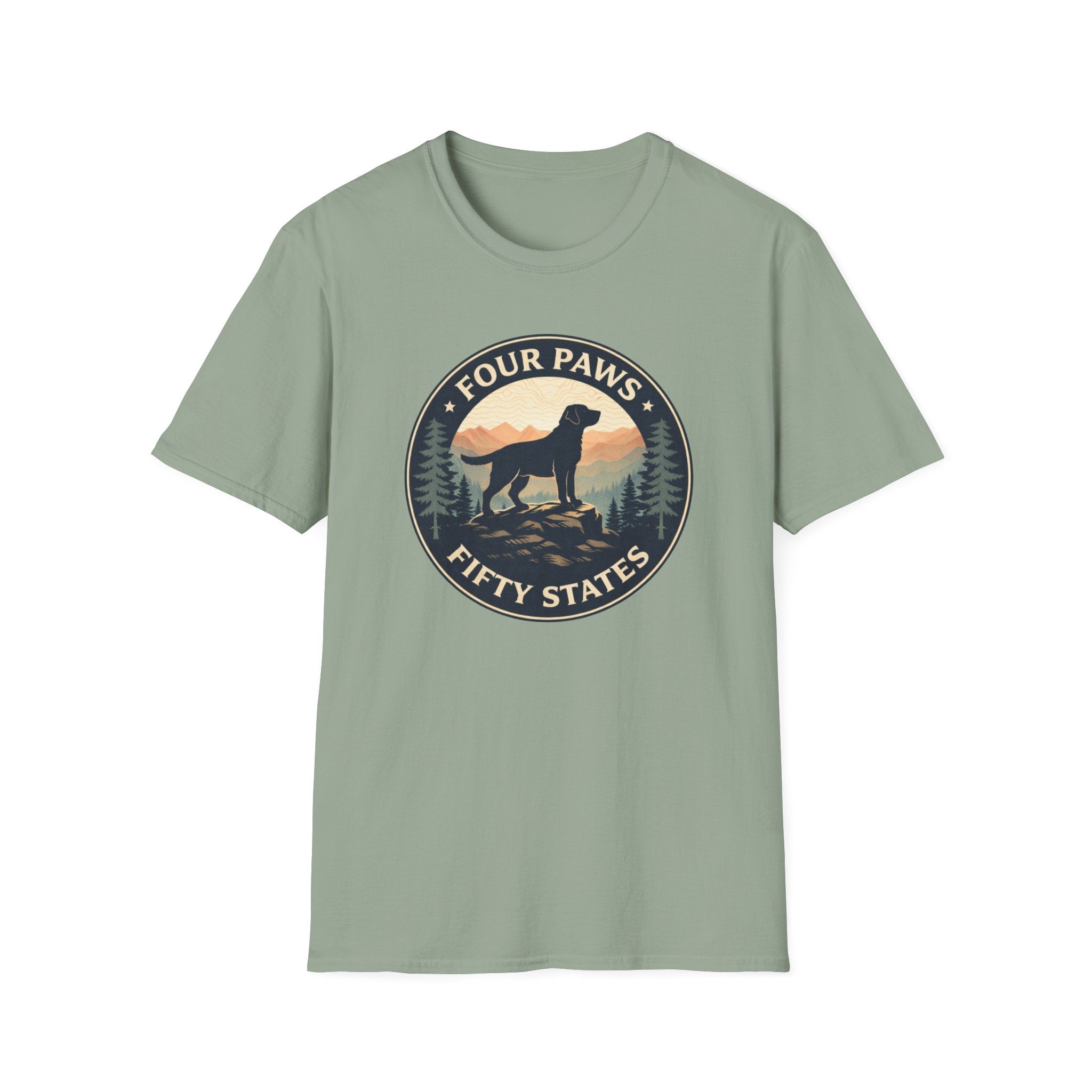 Four Paws Fifty States T-Shirt
