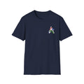 Labrador Retriever-Go USA! Soccer T-Shirt | Chest + Back