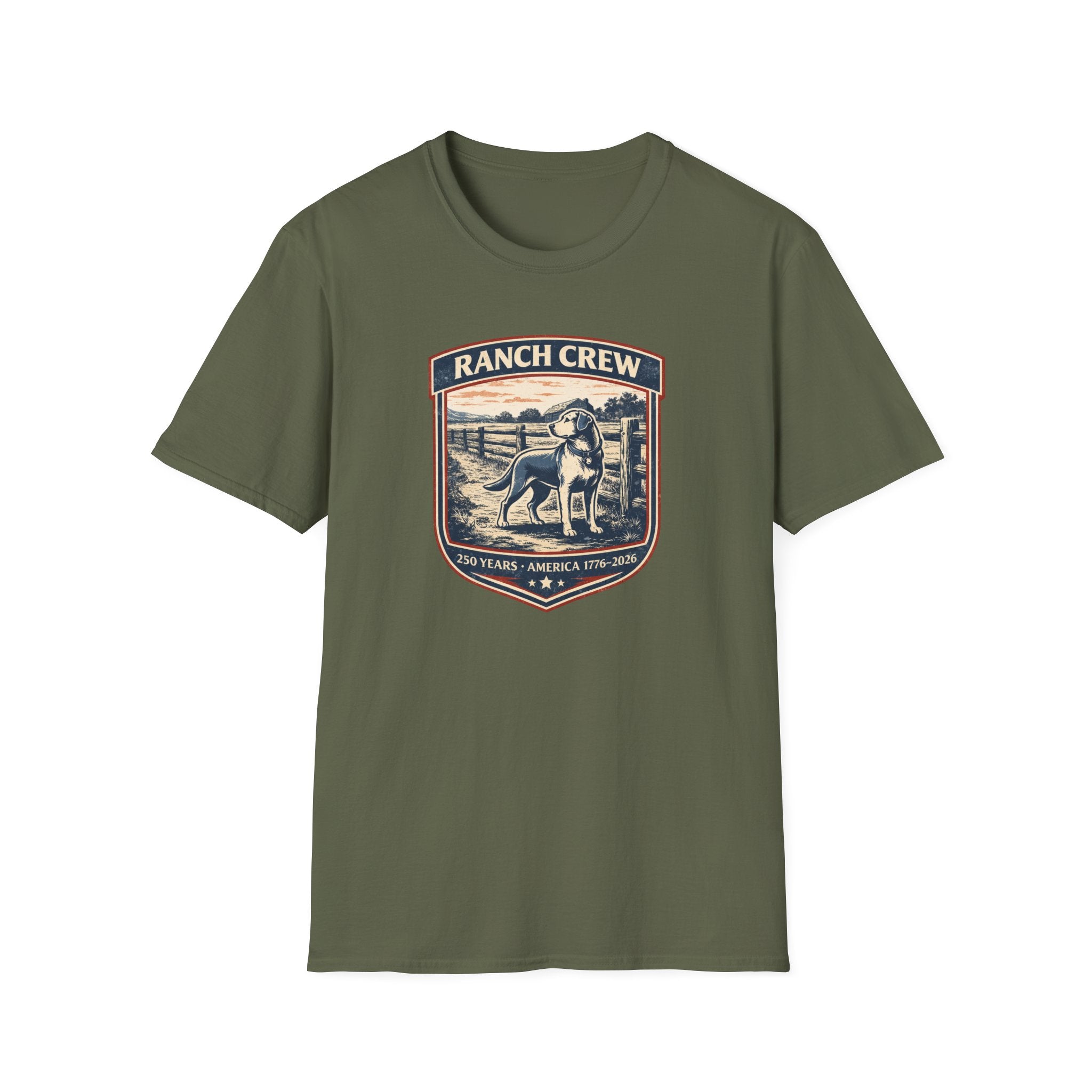 Ranch Crew-250 yrs America T-Shirt