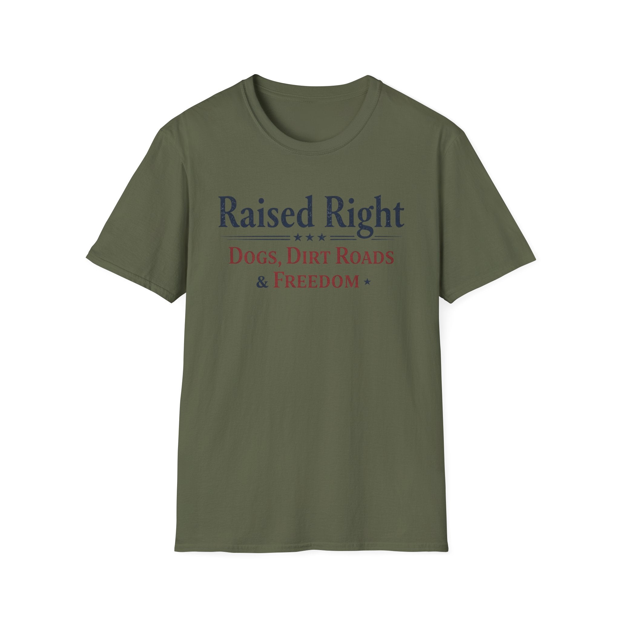 Raised Right Dirt Roads T-Shirt