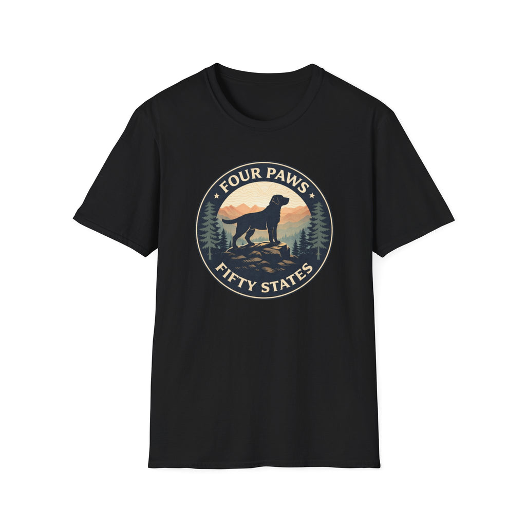 Four Paws Fifty States T-Shirt
