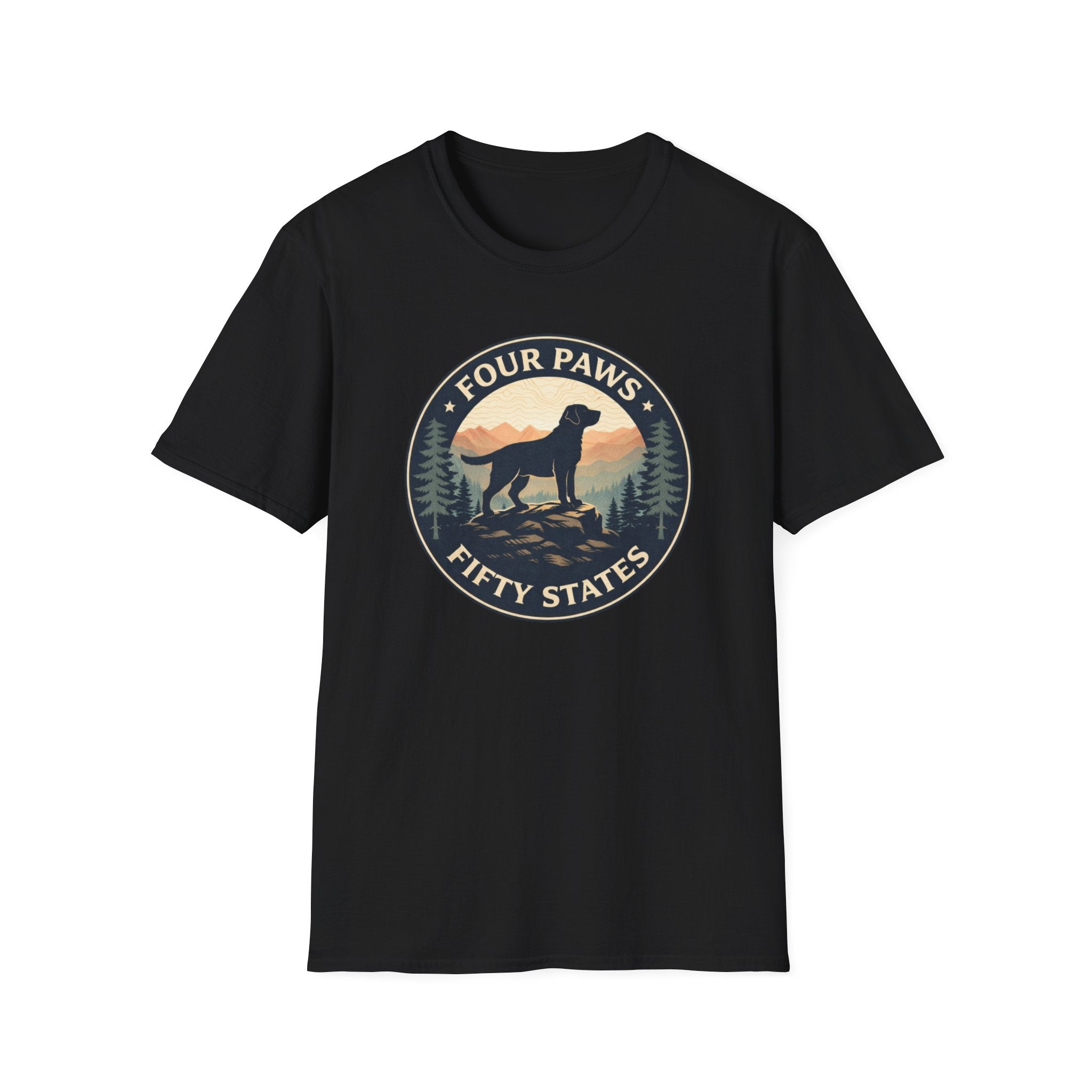 Four Paws Fifty States T-Shirt